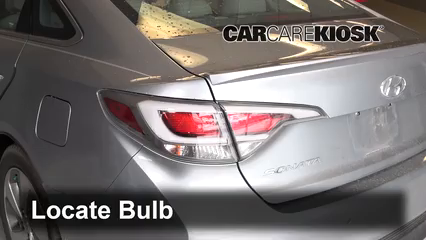 2018 Hyundai Sonata Hybrid Limited 2.0L 4 Cyl. Lights Tail Light (replace bulb)